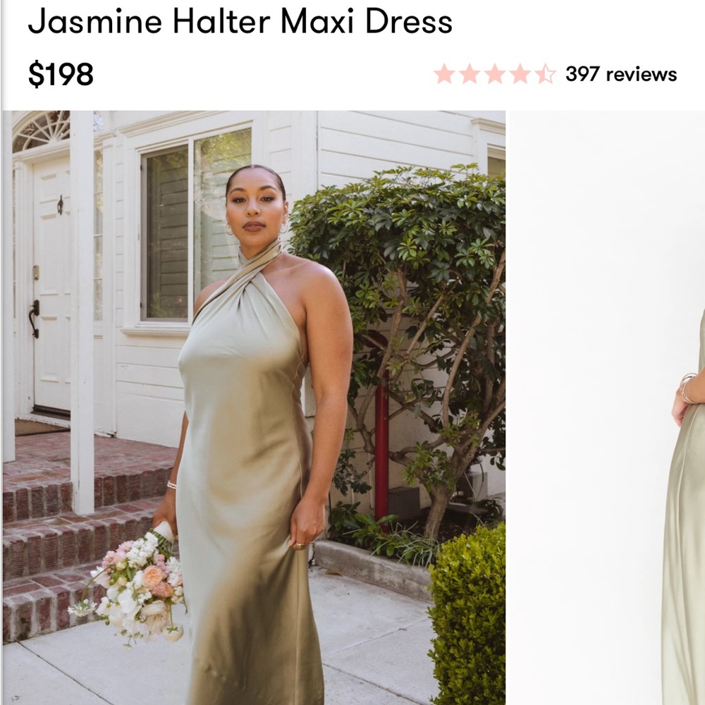 Show me your MuMu Jasmine Halter Dress